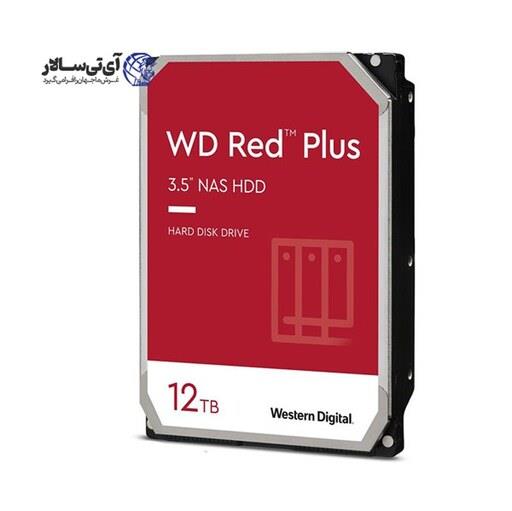 هارددیسک اینترنال وسترن دیجیتال قرمز 12 ترابایت red wd120efrx -  18 ماهه